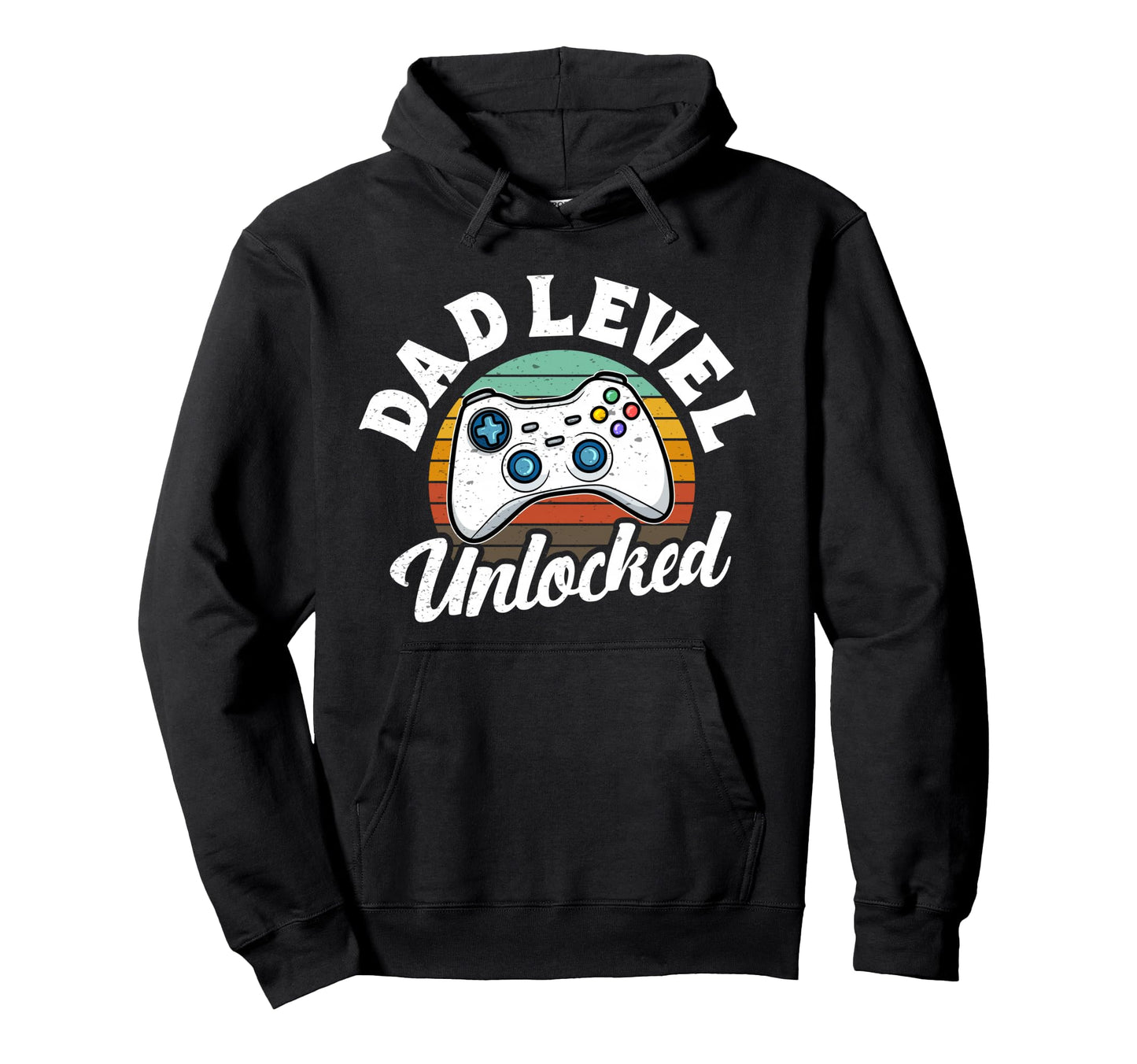 Dad Level Unlocked Fathers Day Papa Hoodie - Aesthetic Graphic Men Women - T-Shirt, Sweatshirt, Hoodie