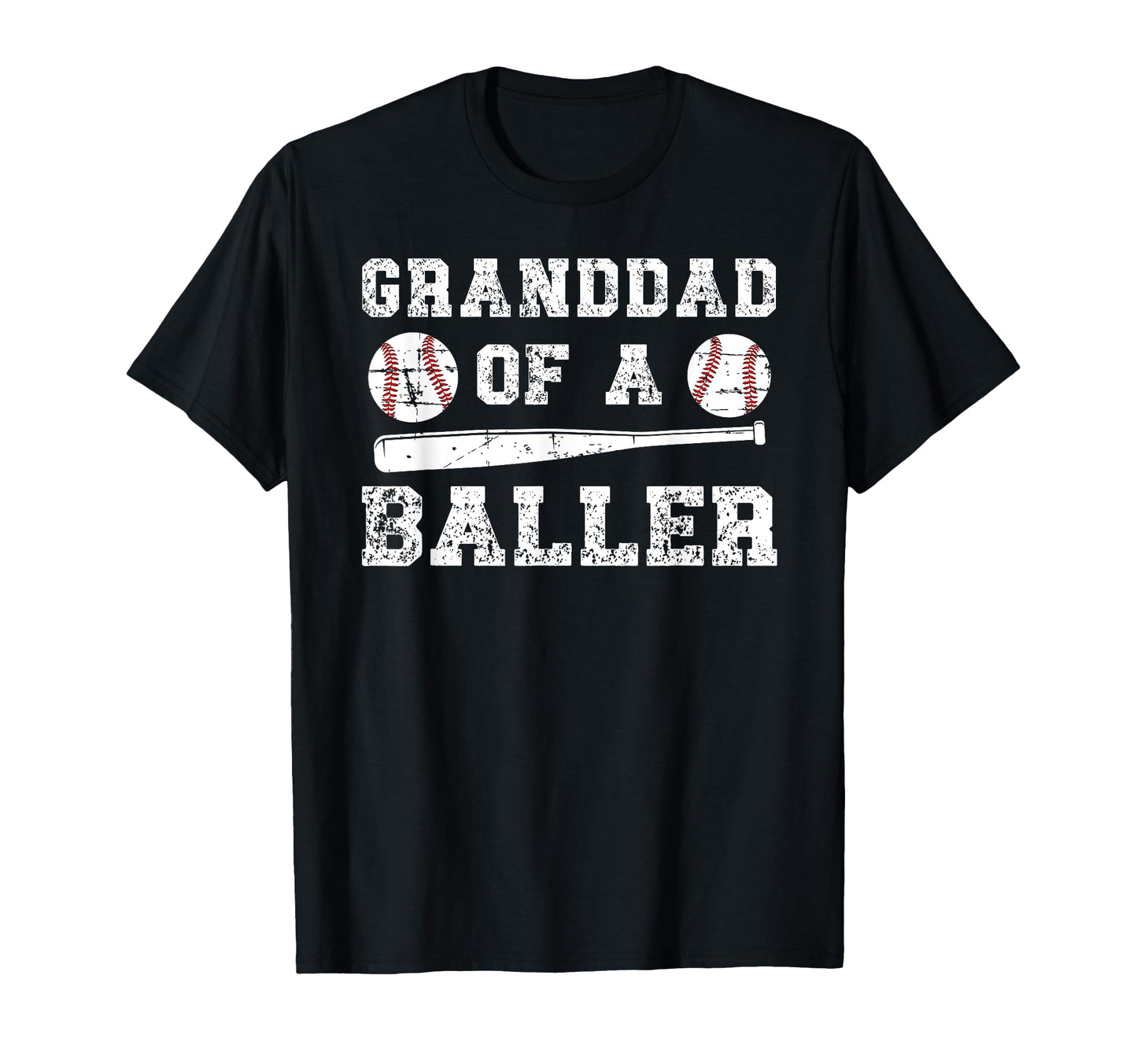 Granddad Baller Baseball Granddad T-Shirt - Fun Novelty Design Unisex - T-Shirt, Sweatshirt, Hoodie