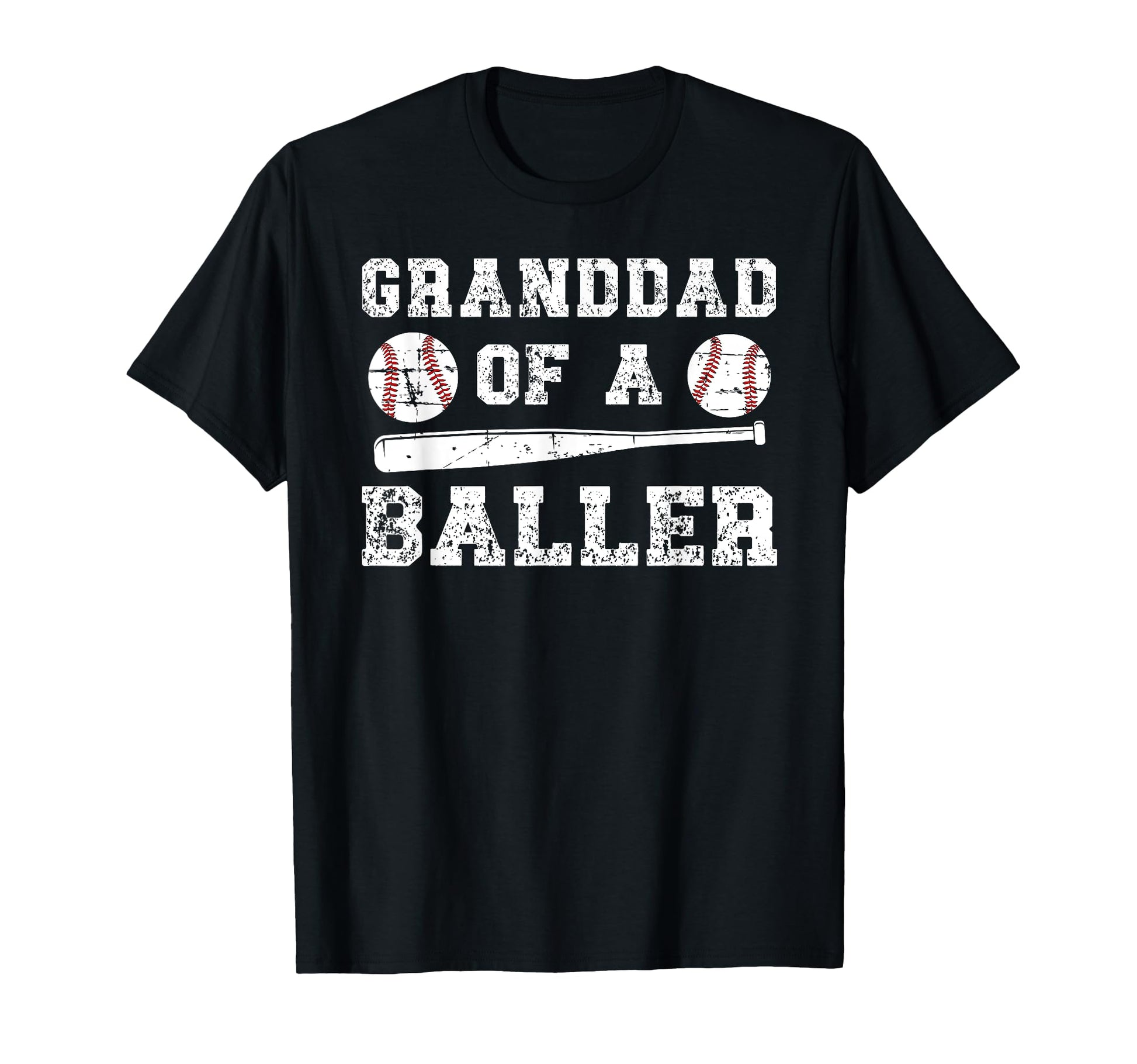 Granddad Baller Baseball Granddad T-Shirt - Fun Novelty Design Unisex - T-Shirt, Sweatshirt, Hoodie