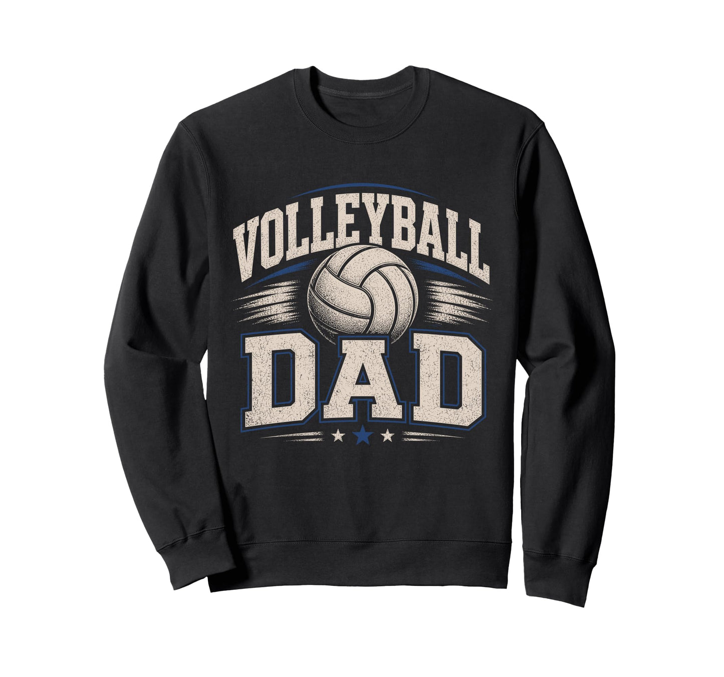 Volleyball Dad Sports Dad Sweatshirt - Custom Art Print for Adults - T-Shirt, Sweatshirt, Hoodie
