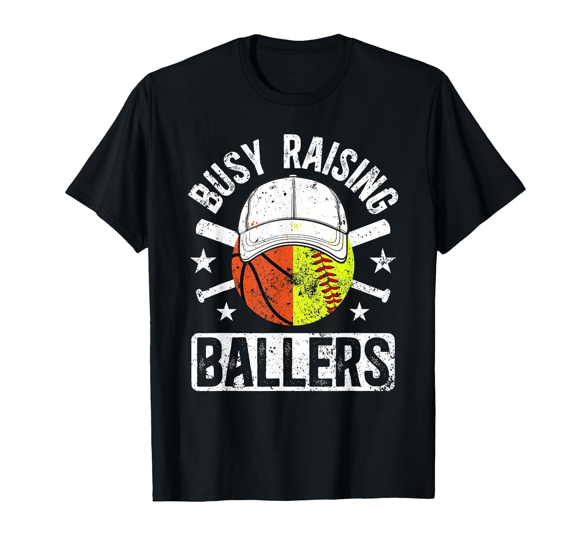Busy Raising Ballers Basketball T-Shirt - Aesthetic Graphic Men Women - T-Shirt, Sweatshirt, Hoodie