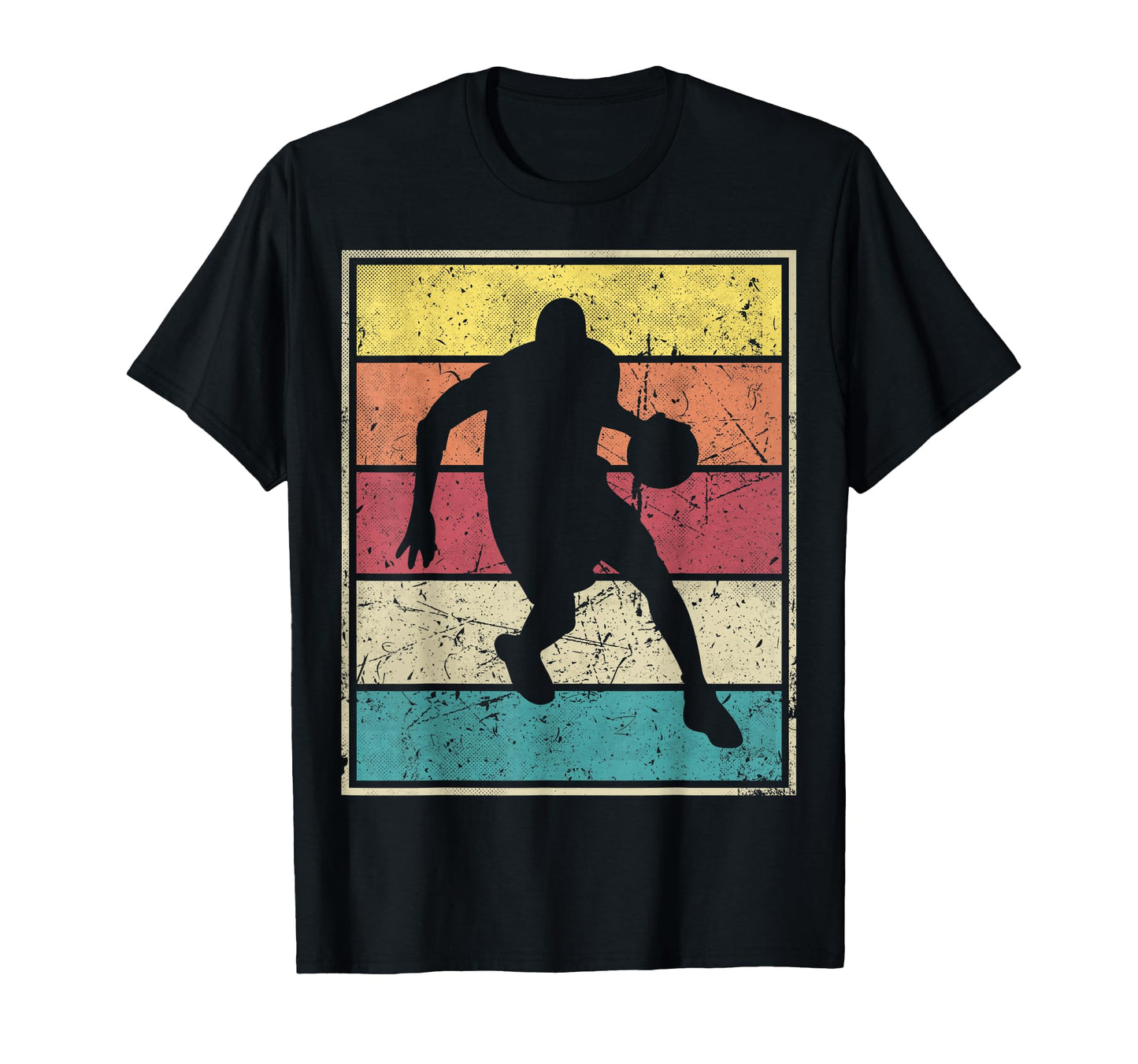 Basketball Stripes T-Shirt - Minimalist Print for Adults - T-Shirt, Sweatshirt, Hoodie