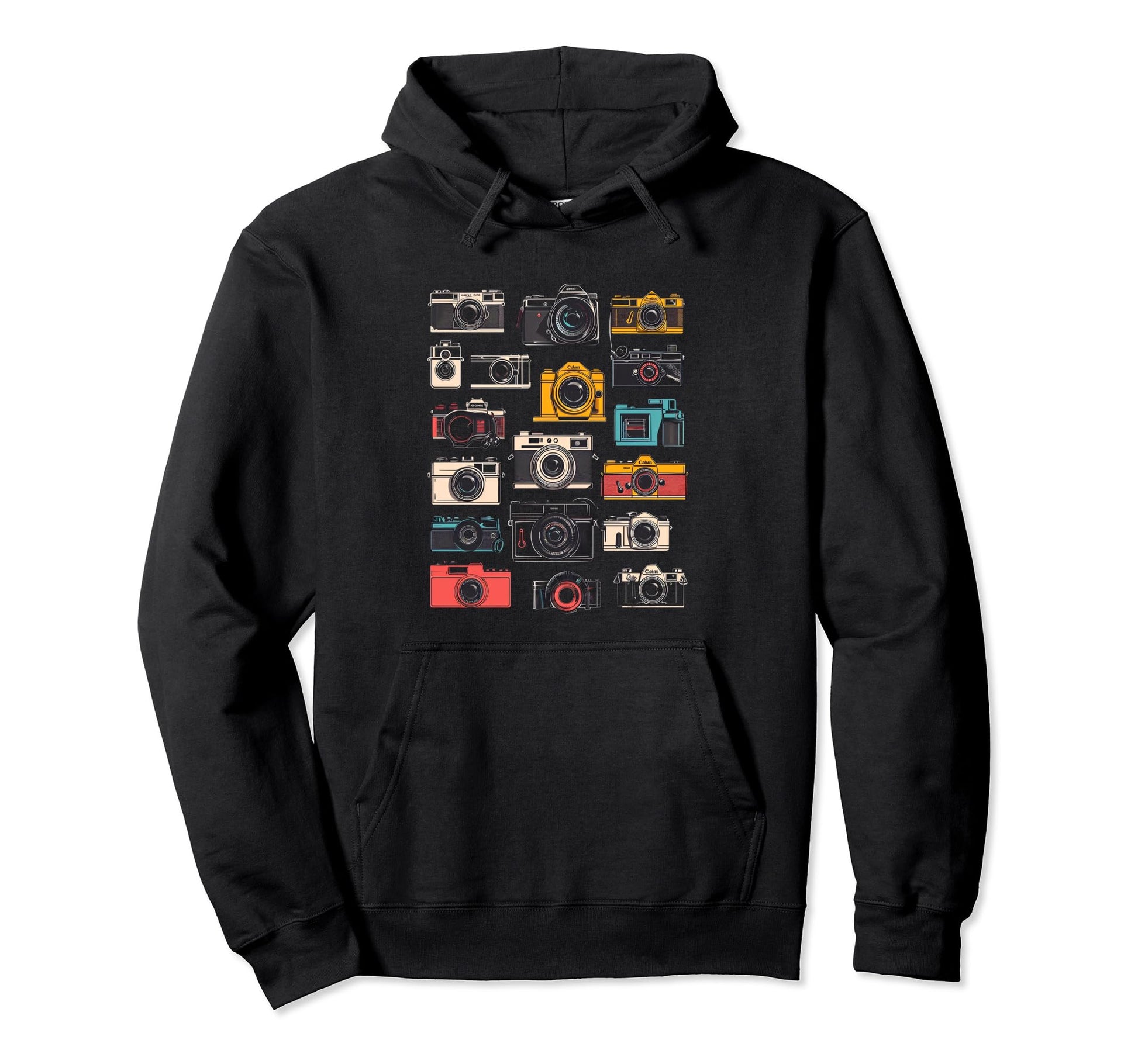 Photography Camera Photographer Hoodie - Streetwear Style Men Women - T-Shirt, Sweatshirt, Hoodie