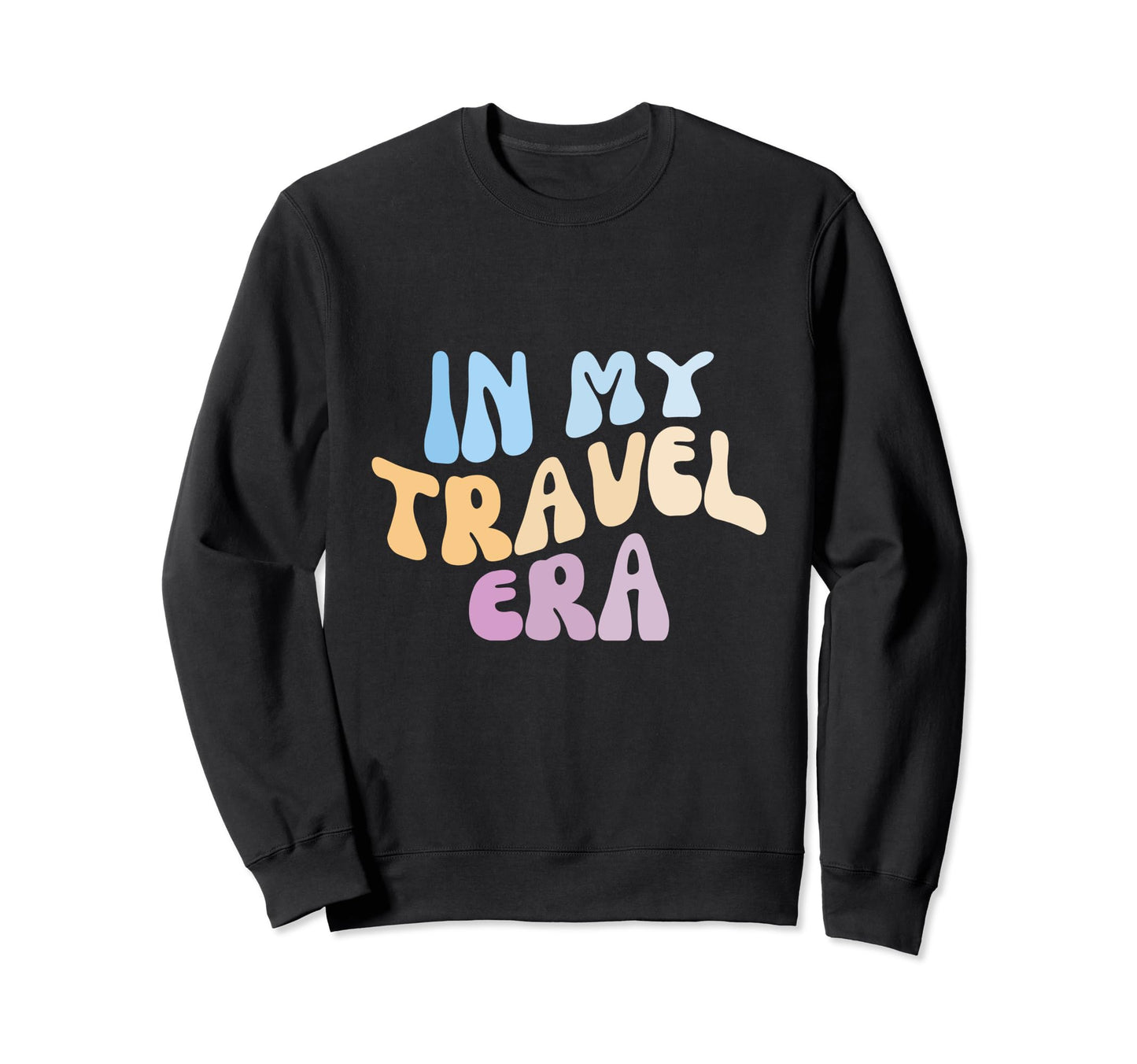 My Travel Era Groovy Backpacker Sweatshirt - Streetwear Style for Adults - T-Shirt, Sweatshirt, Hoodie