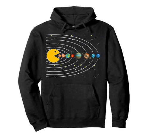 Funny Solar System Astronauts Outer Hoodie - Casual Everyday Wear Unisex - T-Shirt, Sweatshirt, Hoodie