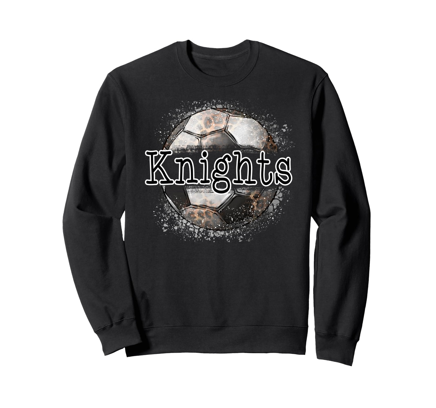 Knights Soccer Mom Game Day School Sweatshirt - Unique Graphic Unisex - T-Shirt, Sweatshirt, Hoodie