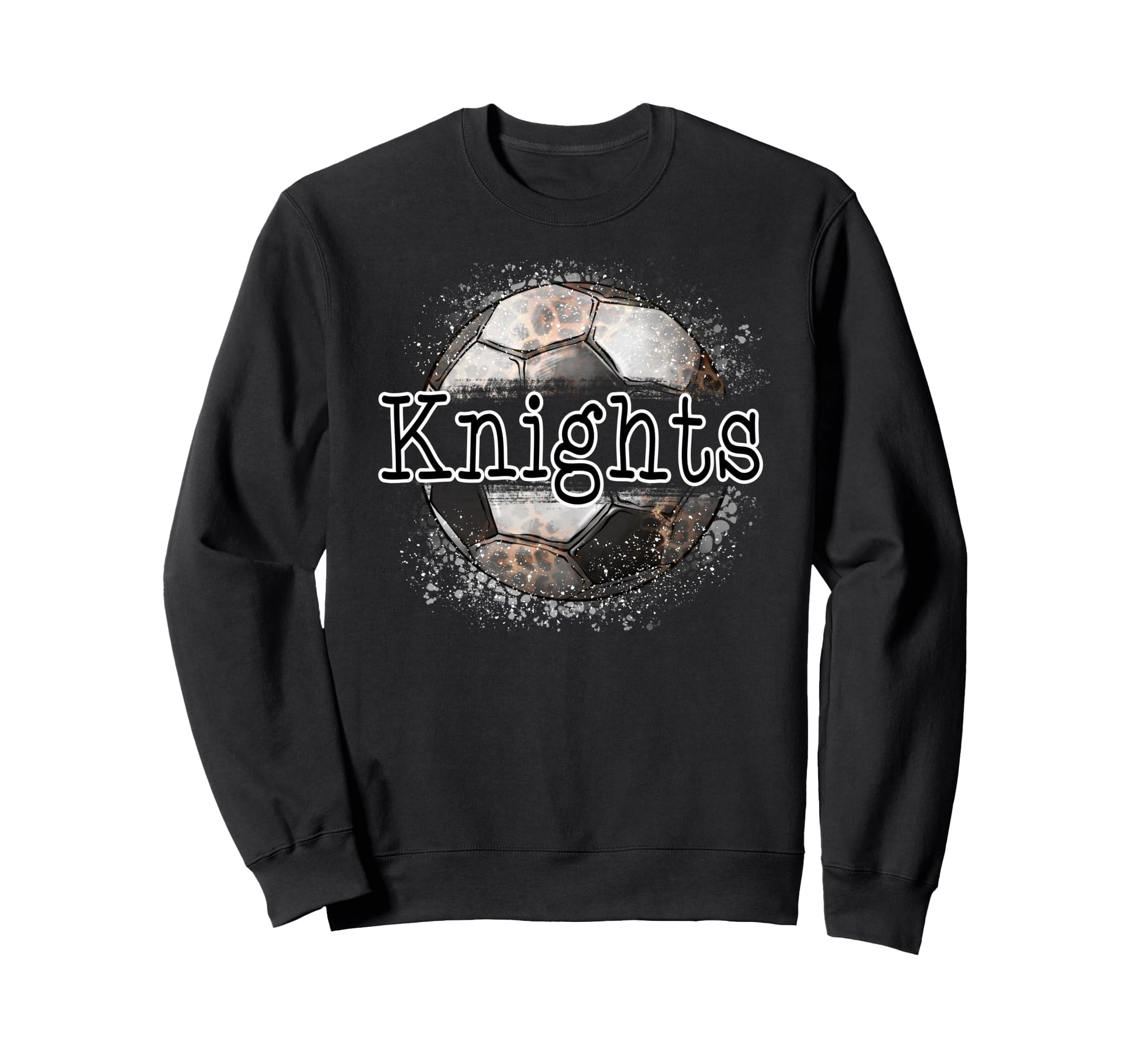 Knights Soccer Mom Game Day School Sweatshirt - Unique Graphic Unisex - T-Shirt, Sweatshirt, Hoodie