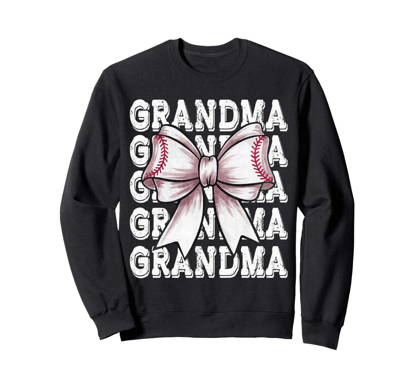 Coquette Baseball Grandma Sweatshirt - Aesthetic Graphic Men Women - T-Shirt, Sweatshirt, Hoodie