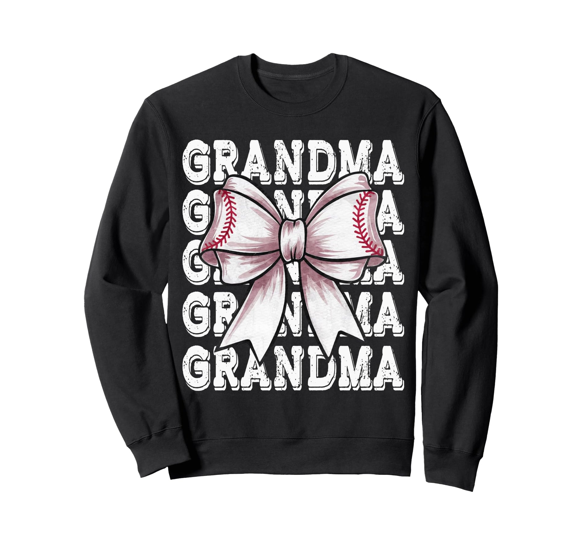 Coquette Baseball Grandma Sweatshirt - Aesthetic Graphic Men Women - T-Shirt, Sweatshirt, Hoodie