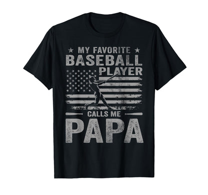 My Favorite Baseball Player Calls Me T-Shirt - Aesthetic Graphic Unisex - T-Shirt, Sweatshirt, Hoodie