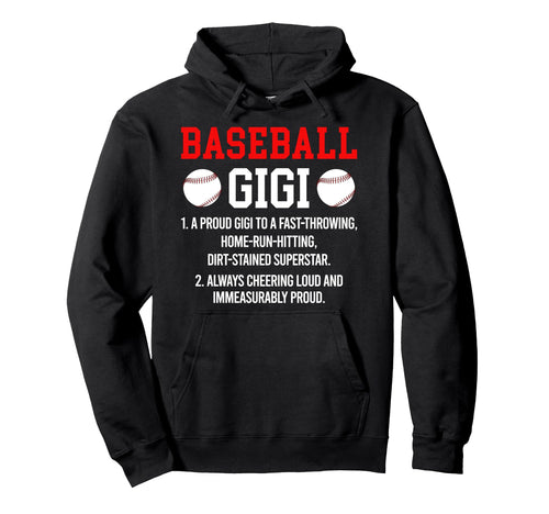 Baseball Gigi Definition Gigi Hoodie - Streetwear Style for Adults - T-Shirt, Sweatshirt, Hoodie