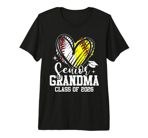 Proud Senior Grandma 2026 T-Shirt - Casual Everyday Wear Men Women - T-Shirt, Sweatshirt, Hoodie