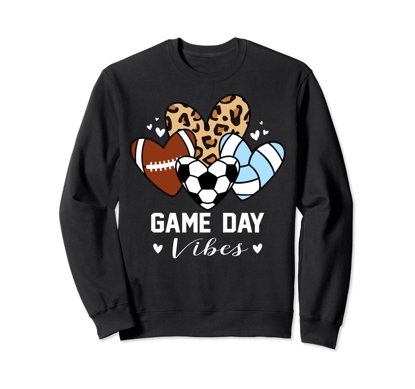 Game Day Vibes Funny Soccer Sweatshirt - Casual Everyday Wear Unisex - T-Shirt, Sweatshirt, Hoodie