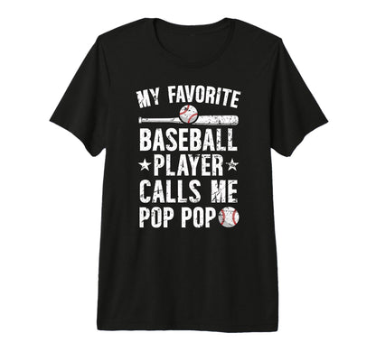 Mens My Favorite Baseball Player Pop T-Shirt - Trendy Graphic for Adults - T-Shirt, Sweatshirt, Hoodie
