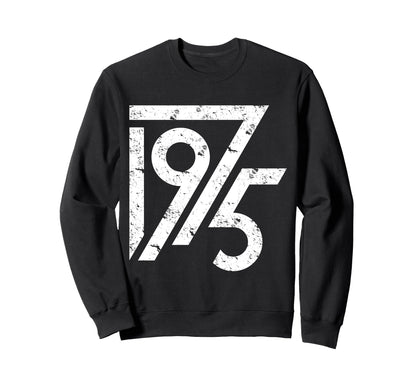 1975 Birthday Grunge Alternative Sweatshirt - Aesthetic Graphic Unisex - T-Shirt, Sweatshirt, Hoodie