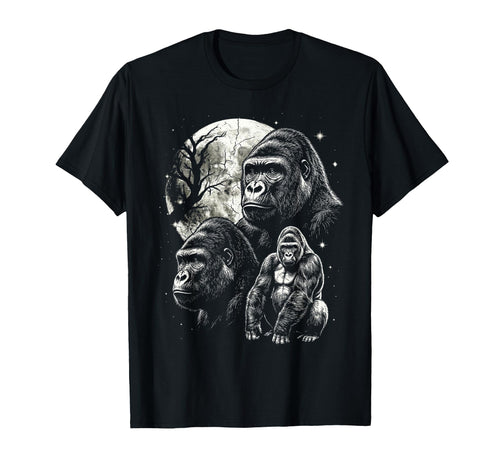 Gorilla Monkey 90S Aesthetic Y2K T-Shirt - Fun Novelty Design for Adults - T-Shirt, Sweatshirt, Hoodie