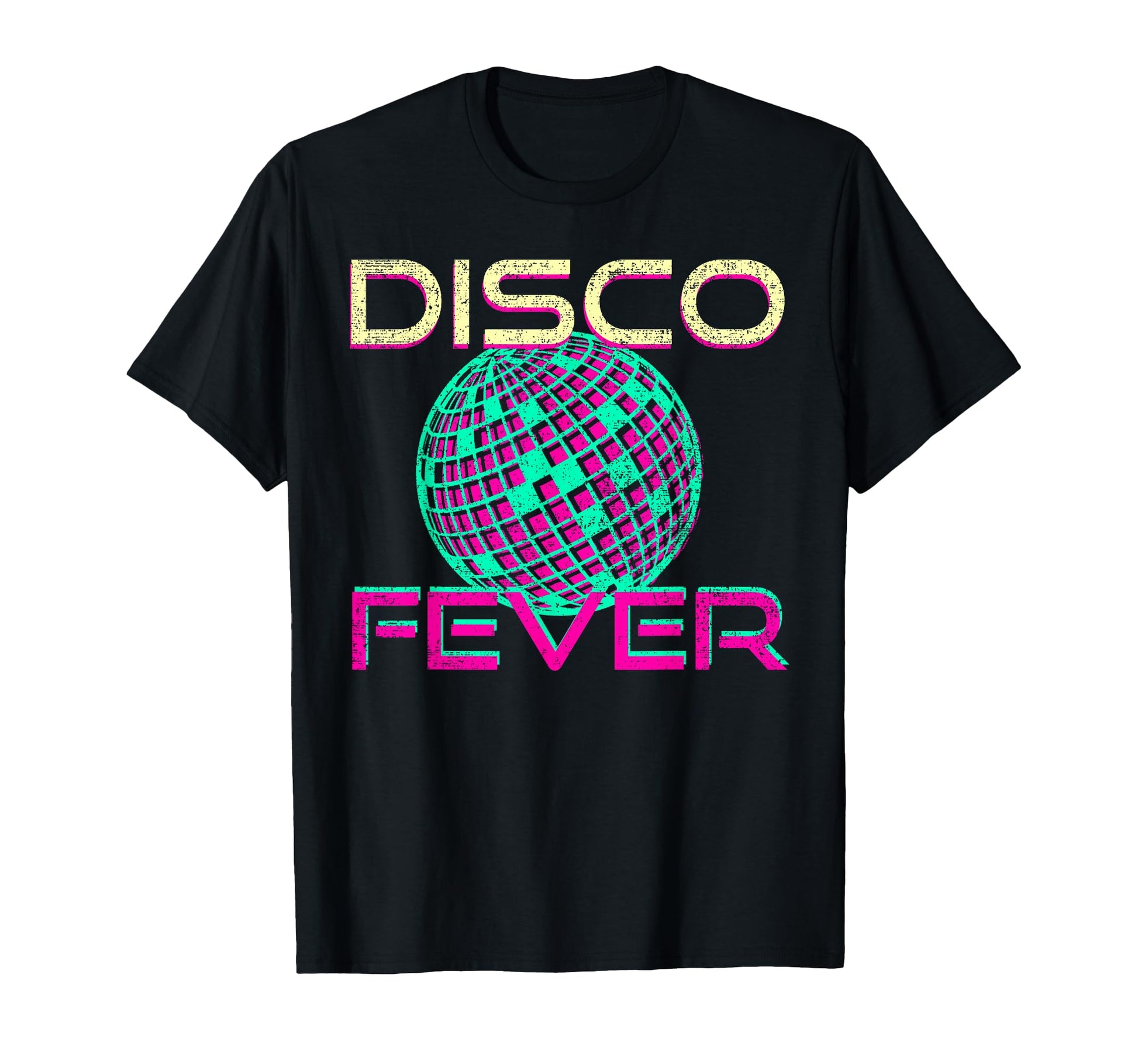 Disco Fever Music Colorful 70S T-Shirt - Unique Graphic Men Women - T-Shirt, Sweatshirt, Hoodie