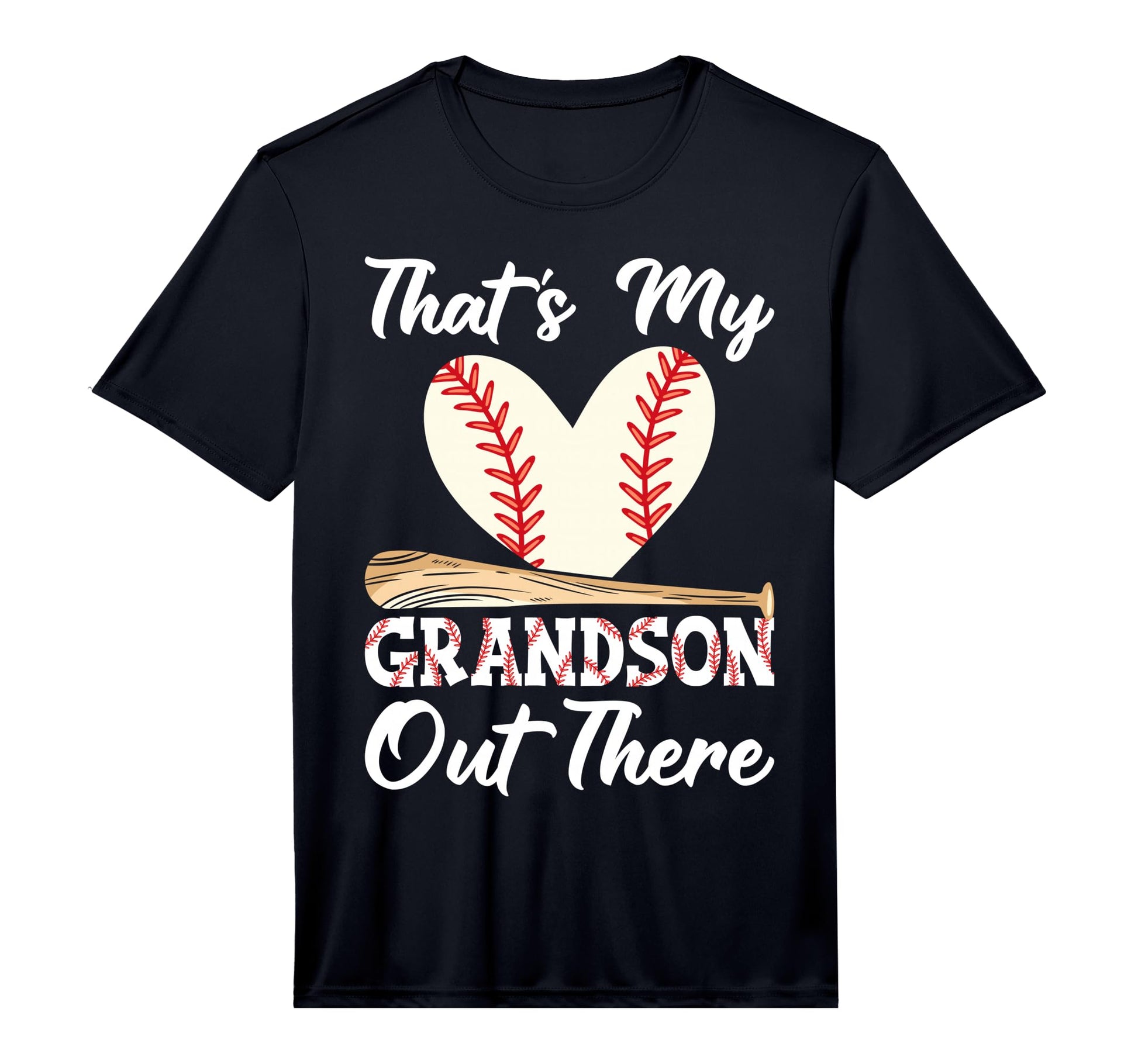 Mens Thats My Grandson Out There Baseball T-Shirt - Novelty Apparel Unisex - T-Shirt, Sweatshirt, Hoodie