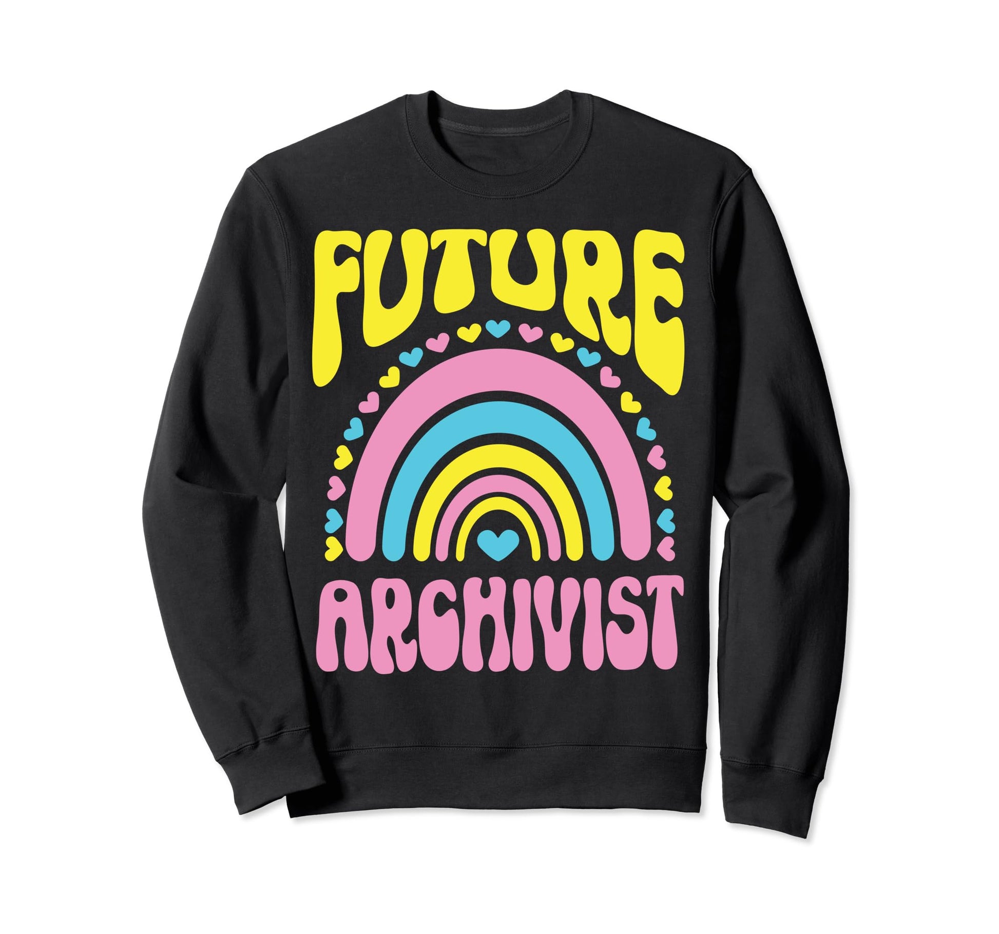 Future Archivist Bright Sweatshirt - Casual Everyday Wear for Adults - T-Shirt, Sweatshirt, Hoodie