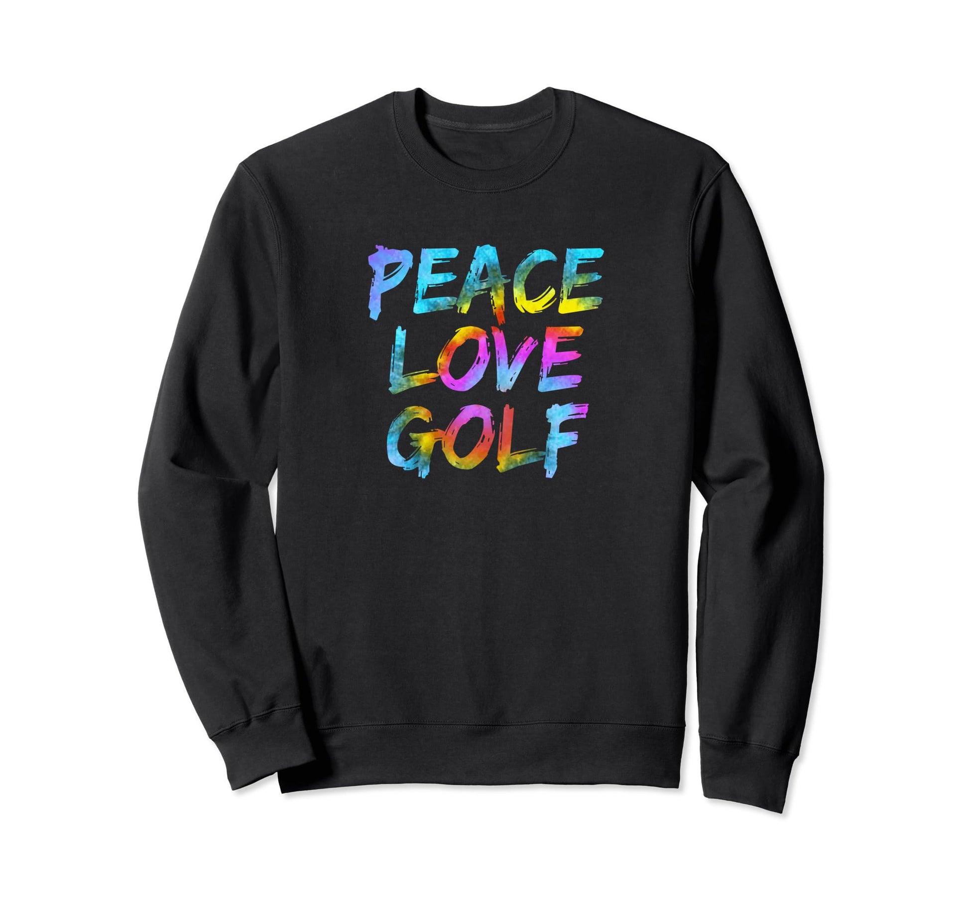 Golfer Mini Golf Course Peace Love Sweatshirt - Novelty Apparel for Adults - T-Shirt, Sweatshirt, Hoodie