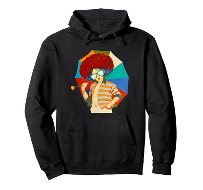 Funk Vibes 70S Disco Aesthetic Painting Hoodie - Novelty Apparel Men Women - T-Shirt, Sweatshirt, Hoodie