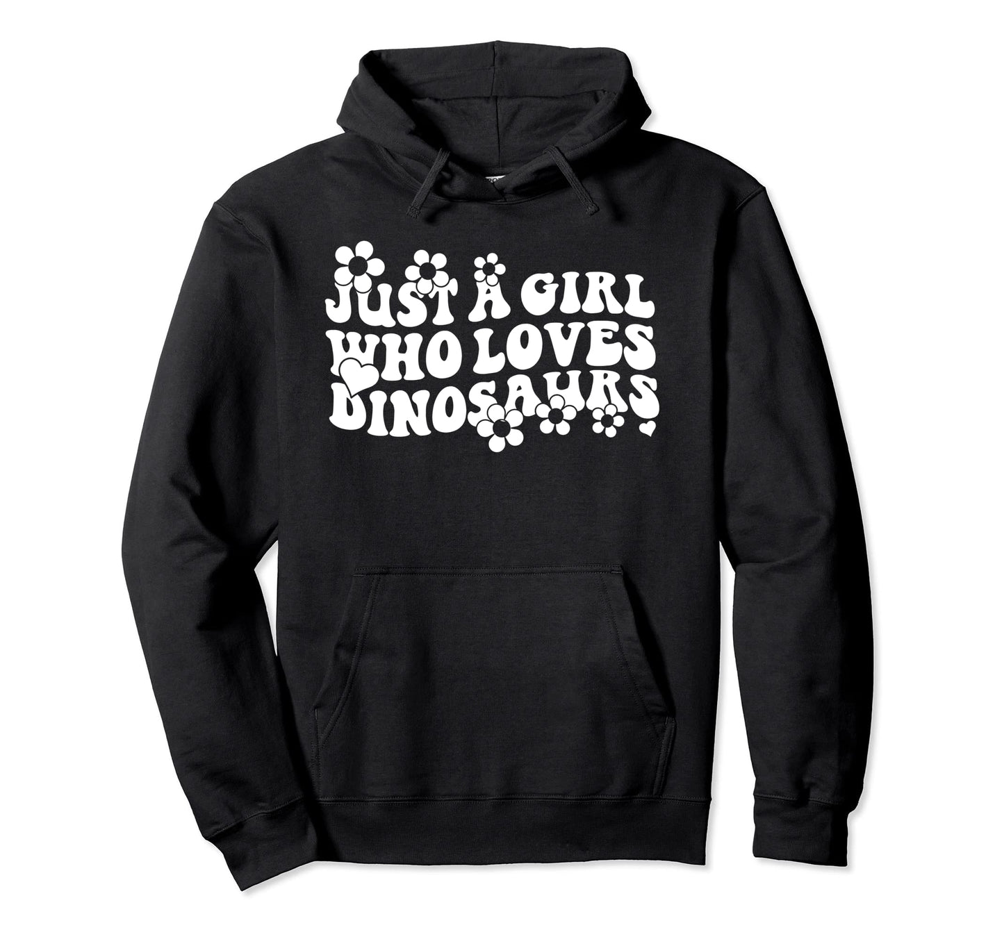 Groovy Boho Hippie Just Who Loves Dinosaurs Hoodie - Unique Graphic Unisex - T-Shirt, Sweatshirt, Hoodie