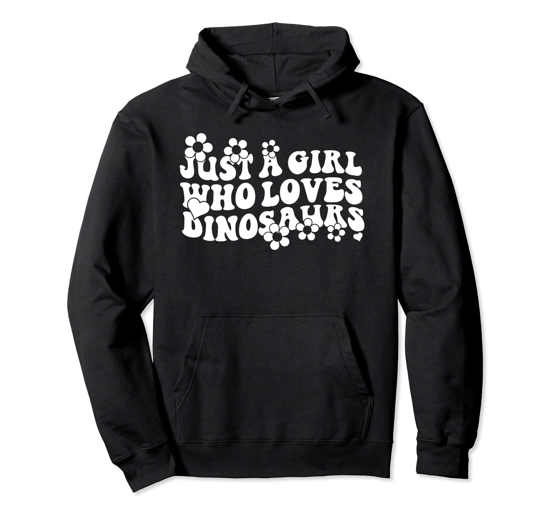 Groovy Boho Hippie Just Who Loves Dinosaurs Hoodie - Unique Graphic Unisex - T-Shirt, Sweatshirt, Hoodie