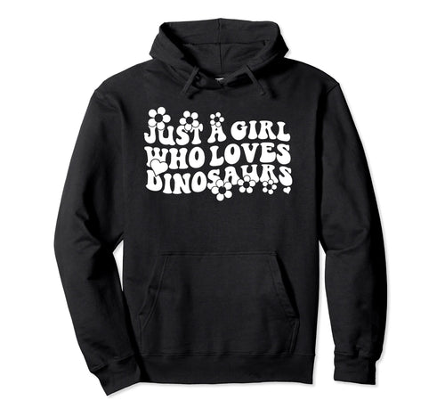 Groovy Boho Hippie Just Who Loves Dinosaurs Hoodie - Unique Graphic Unisex - T-Shirt, Sweatshirt, Hoodie