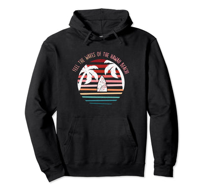 Aloha Spirit Hawaiian Surf Boho Beach Hoodie - Trendy Graphic Men Women - T-Shirt, Sweatshirt, Hoodie