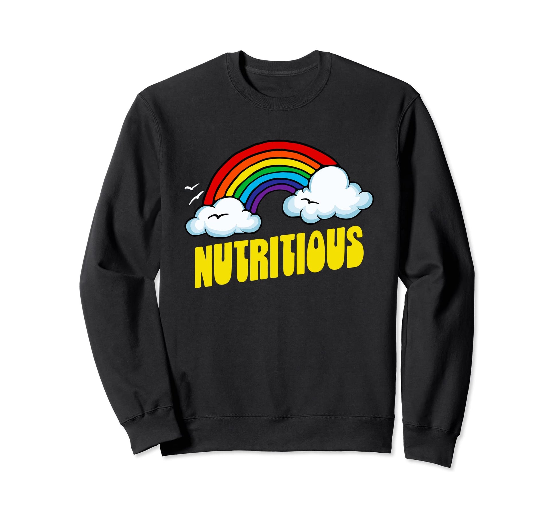 Nutritious Funny Sarcastic 80S Sweatshirt - Aesthetic Graphic Unisex - T-Shirt, Sweatshirt, Hoodie