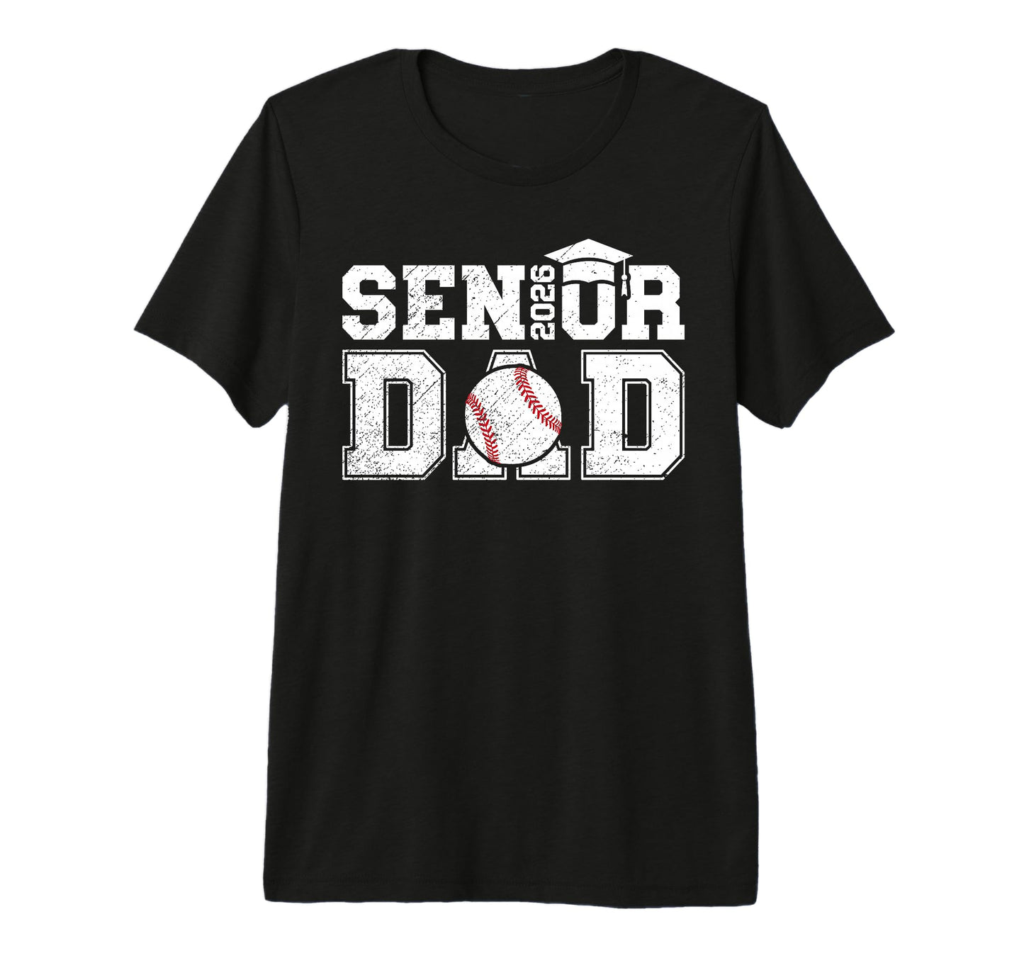 Mens Baseball Senior Dad Senior Baseball T-Shirt - Trendy Graphic Unisex - T-Shirt, Sweatshirt, Hoodie