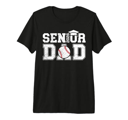 Mens Baseball Senior Dad Senior Baseball T-Shirt - Trendy Graphic Unisex - T-Shirt, Sweatshirt, Hoodie