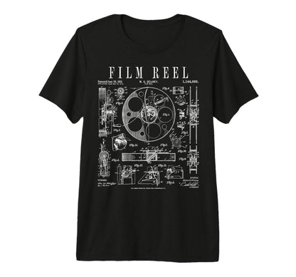 Cinematography Movie Film Reel Camera T-Shirt - Streetwear Style Unisex - T-Shirt, Sweatshirt, Hoodie