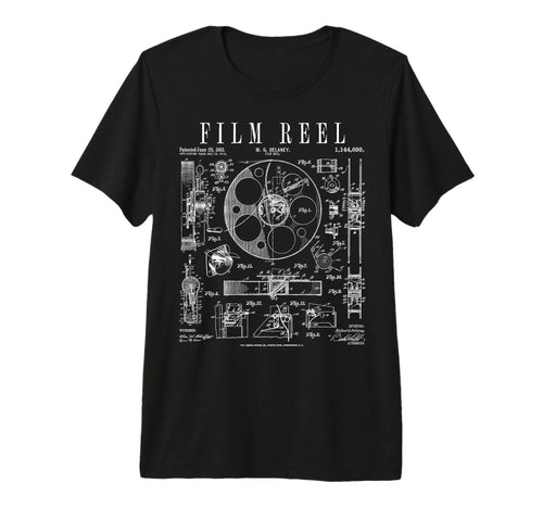 Cinematography Movie Film Reel Camera T-Shirt - Streetwear Style Unisex - T-Shirt, Sweatshirt, Hoodie