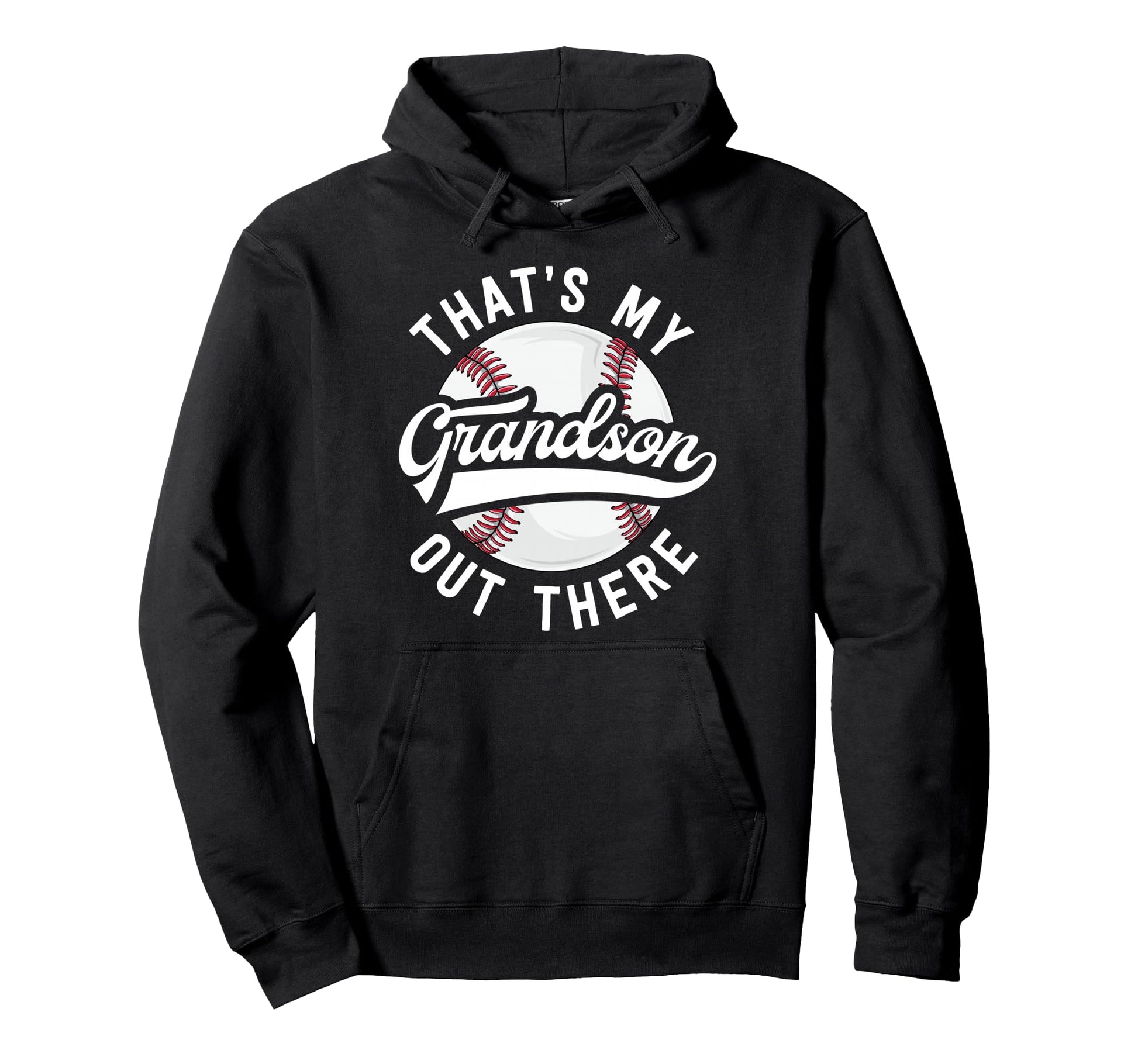 Baseball Grandpa Gift Thats My Hoodie - Casual Everyday Wear Men Women - T-Shirt, Sweatshirt, Hoodie