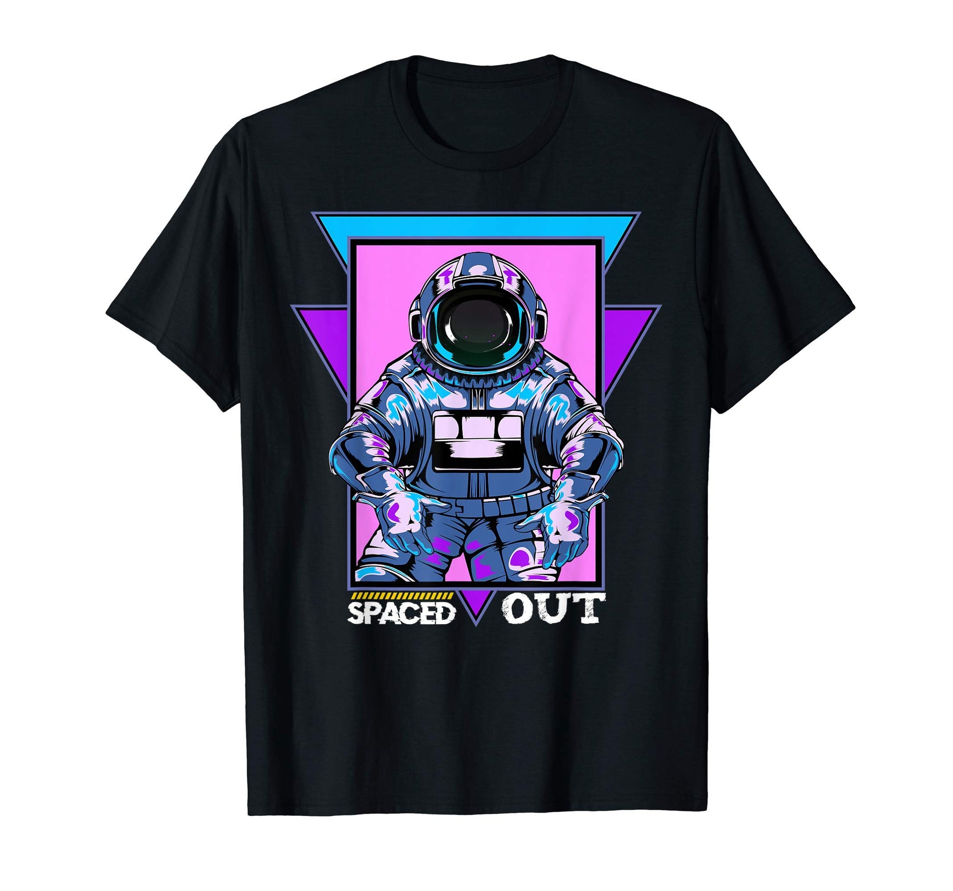 Astronaut Spaced Out Aesthetic Vaporwave T-Shirt - Streetwear Style Unisex - T-Shirt, Sweatshirt, Hoodie
