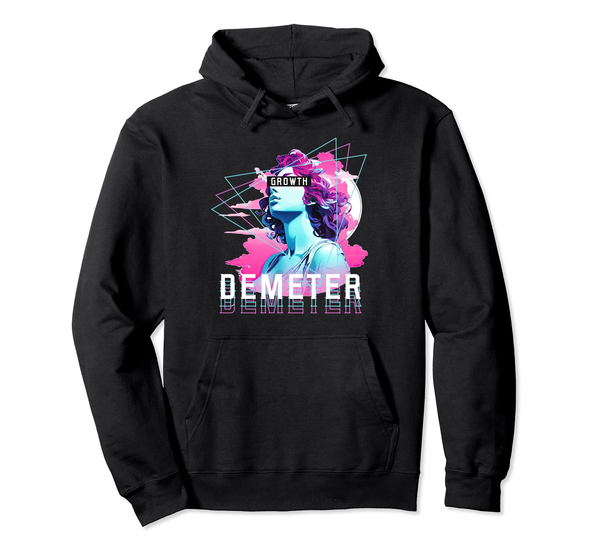 Goddess Demeter Greek Mythology Statue Hoodie - Streetwear Style Unisex - T-Shirt, Sweatshirt, Hoodie
