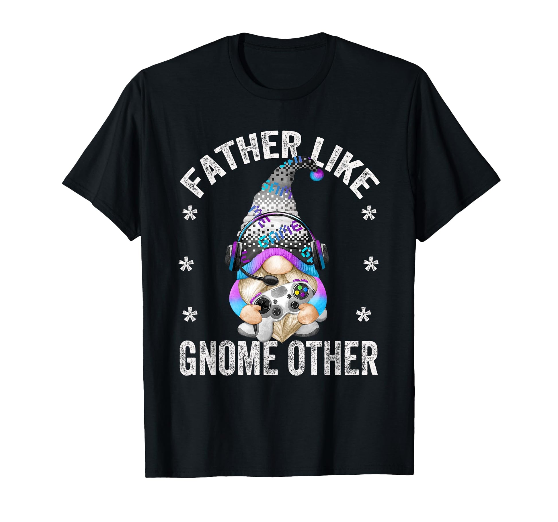 Funny Gamer Grandpa Gnome And Fathers T-Shirt - Fun Novelty Design Unisex - T-Shirt, Sweatshirt, Hoodie
