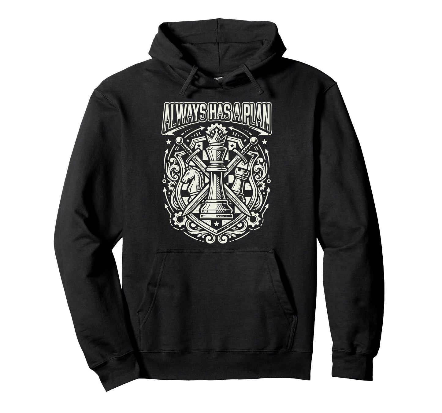 Chess Dad Board Game Daddy Checkmate Papa Hoodie - Streetwear Style Unisex - T-Shirt, Sweatshirt, Hoodie
