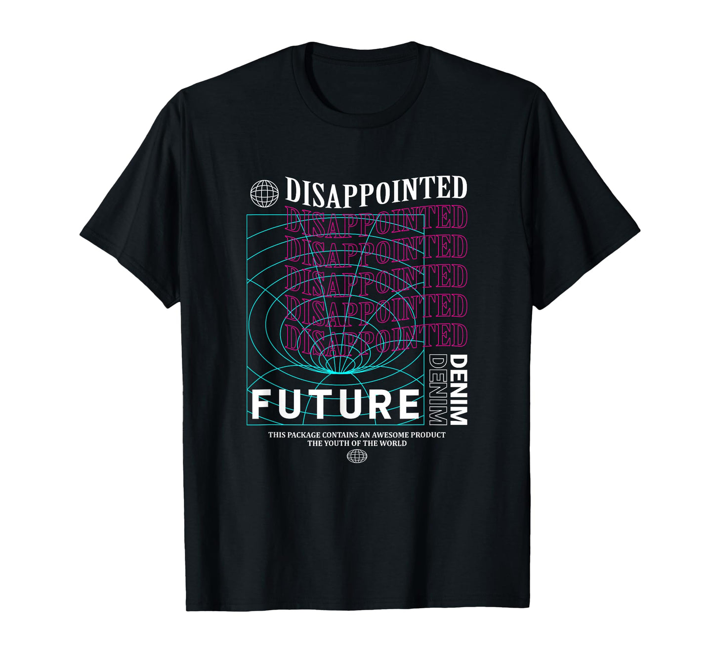 Disappointed Future Aesthetic Edgy T-Shirt - Minimalist Print Unisex - T-Shirt, Sweatshirt, Hoodie