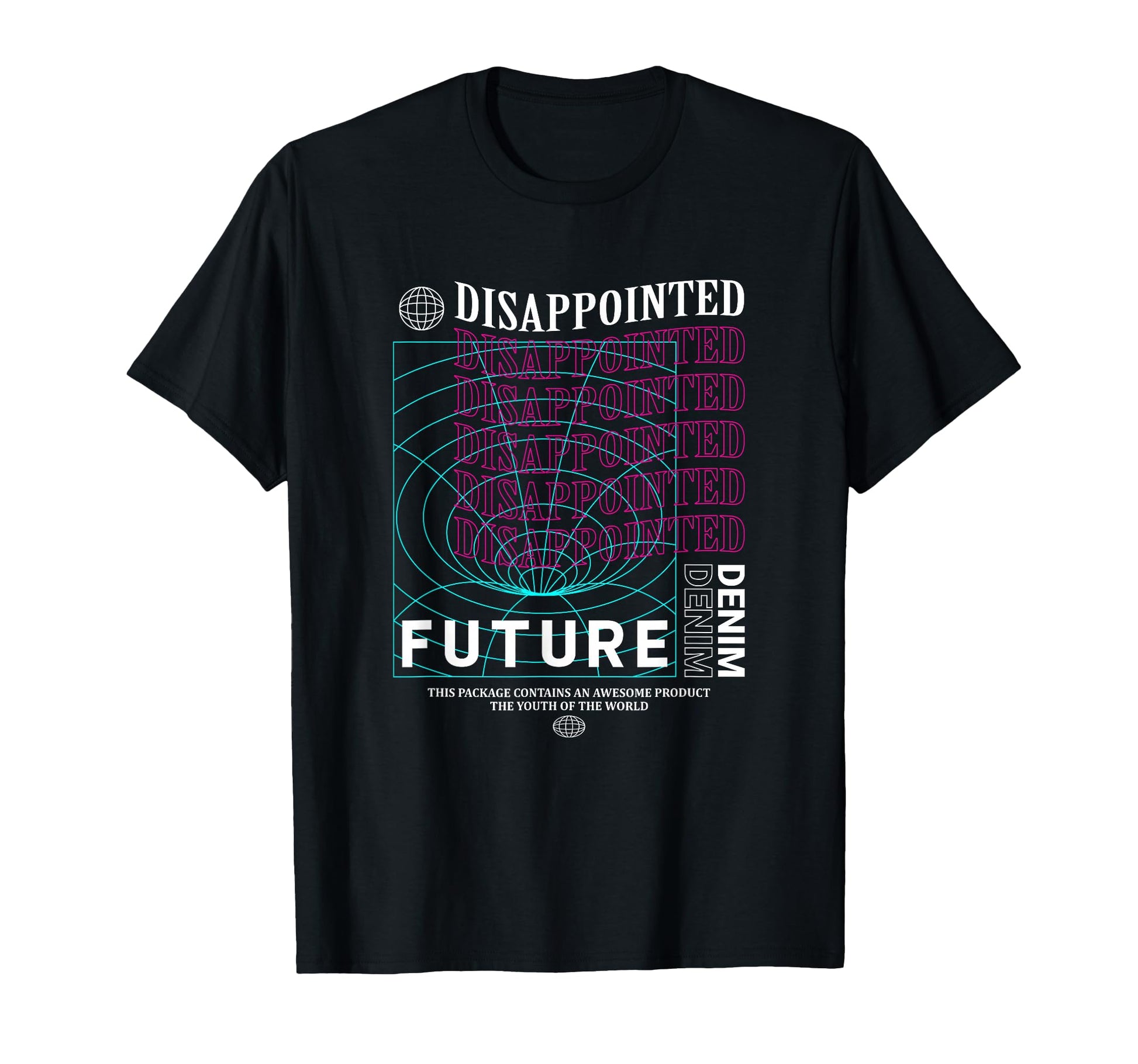Disappointed Future Aesthetic Edgy T-Shirt - Minimalist Print Unisex - T-Shirt, Sweatshirt, Hoodie