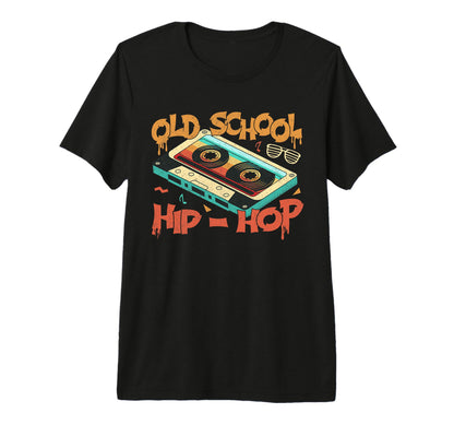 Old School Hip Hop 80S 90S Music Cassette T-Shirt - Graphic Print Unisex - T-Shirt, Sweatshirt, Hoodie