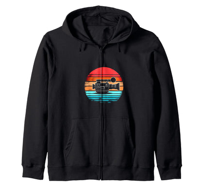 Camera Sunset Sweatshirt - Novelty Apparel Men Women - T-Shirt, Sweatshirt, Hoodie