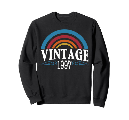 Rainbow 1997 29Th Birthday 29 Year Sweatshirt - Fun Novelty Design Unisex - T-Shirt, Sweatshirt, Hoodie