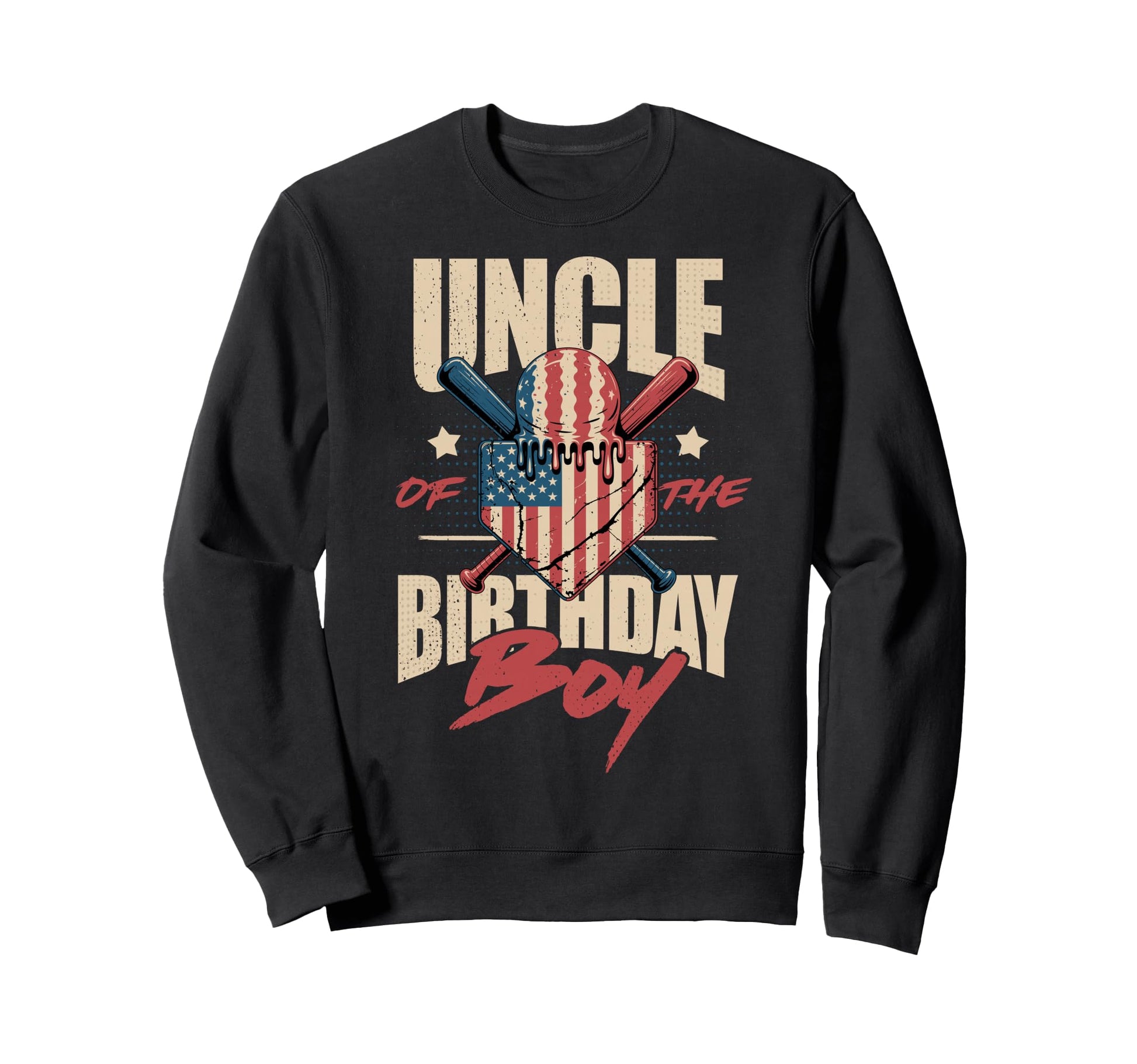 Uncle Birthday Matching Baseball Sweatshirt - Aesthetic Graphic for Adults - T-Shirt, Sweatshirt, Hoodie