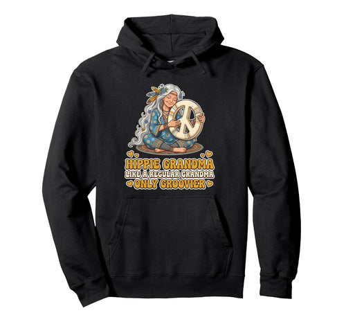 70S Peace Lover Boho Floral Art Hippie Hoodie - Unique Graphic for Adults - T-Shirt, Sweatshirt, Hoodie