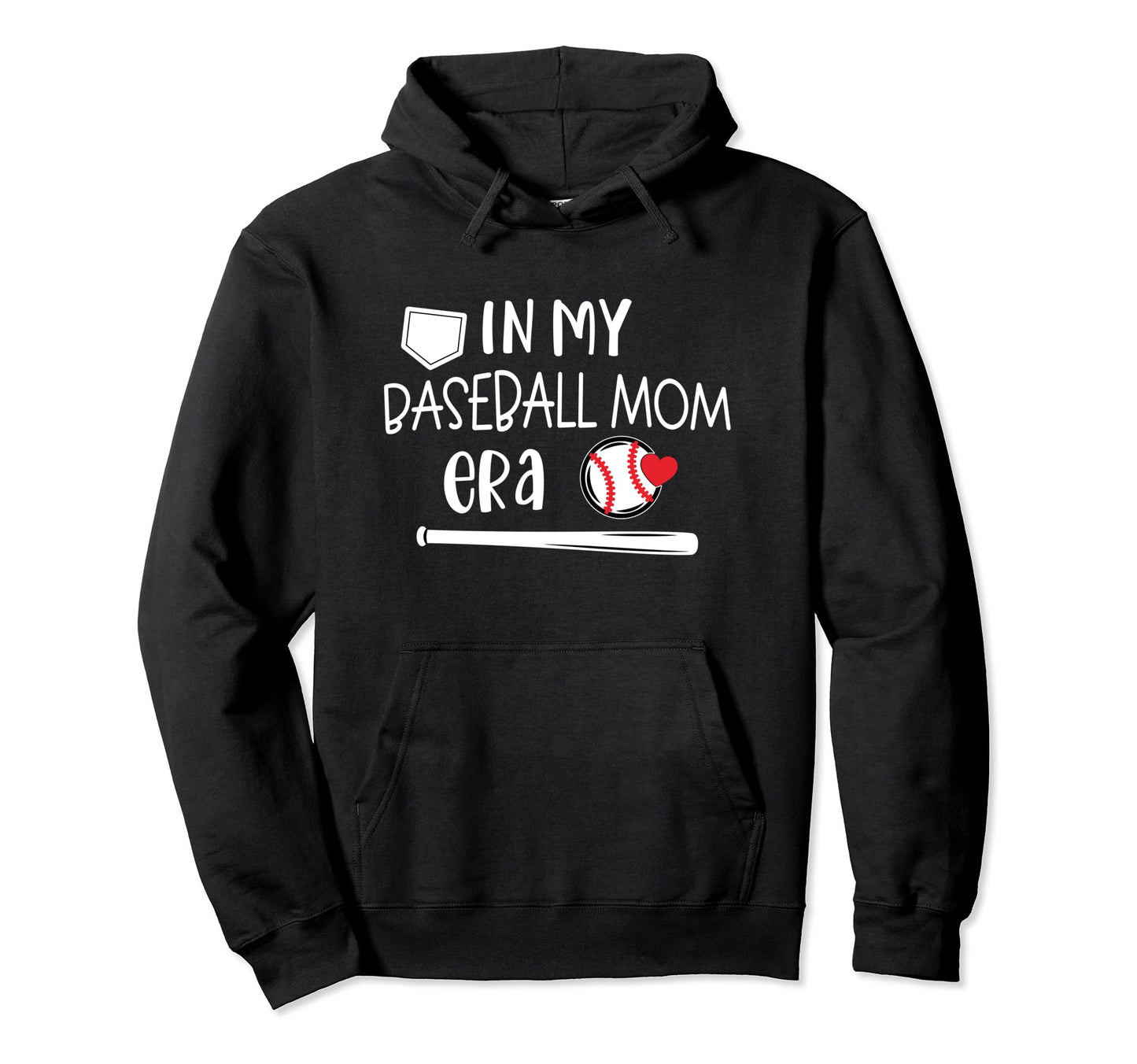 Baseball Mom Gift 2024 My Baseball Hoodie - Fun Novelty Design Men Women - T-Shirt, Sweatshirt, Hoodie