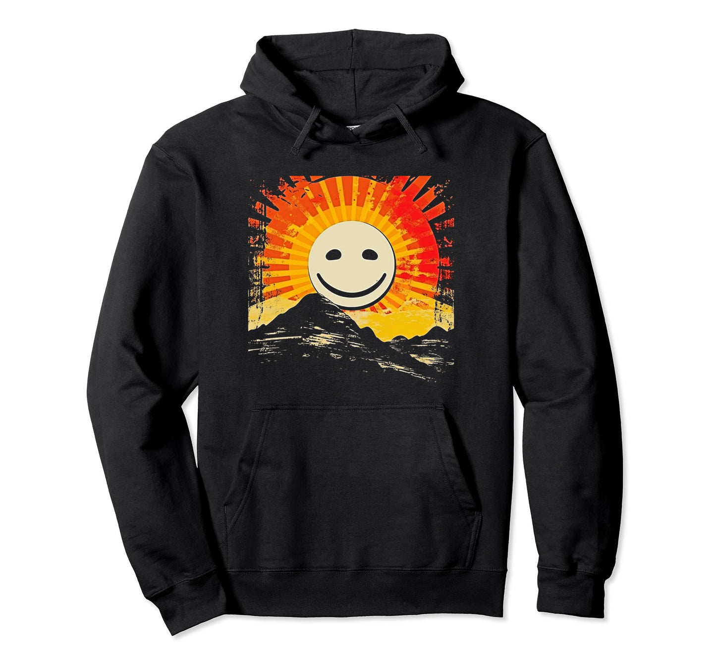 Sun Boho Groovy Sunshine Grunge 50 Hoodie - Custom Art Print Men Women - T-Shirt, Sweatshirt, Hoodie
