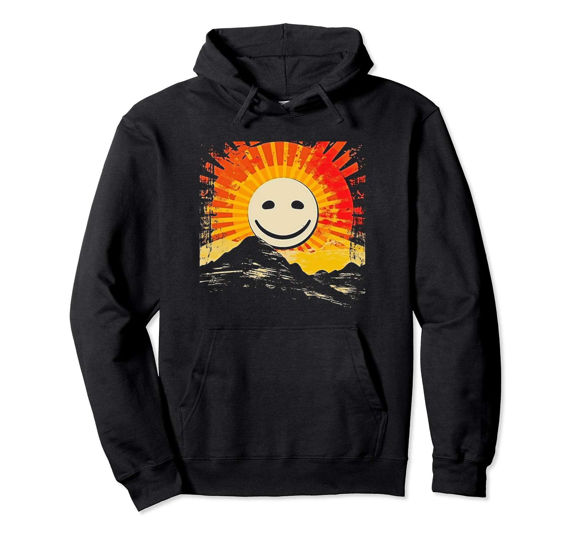 Sun Boho Groovy Sunshine Grunge 50 Hoodie - Custom Art Print Men Women - T-Shirt, Sweatshirt, Hoodie