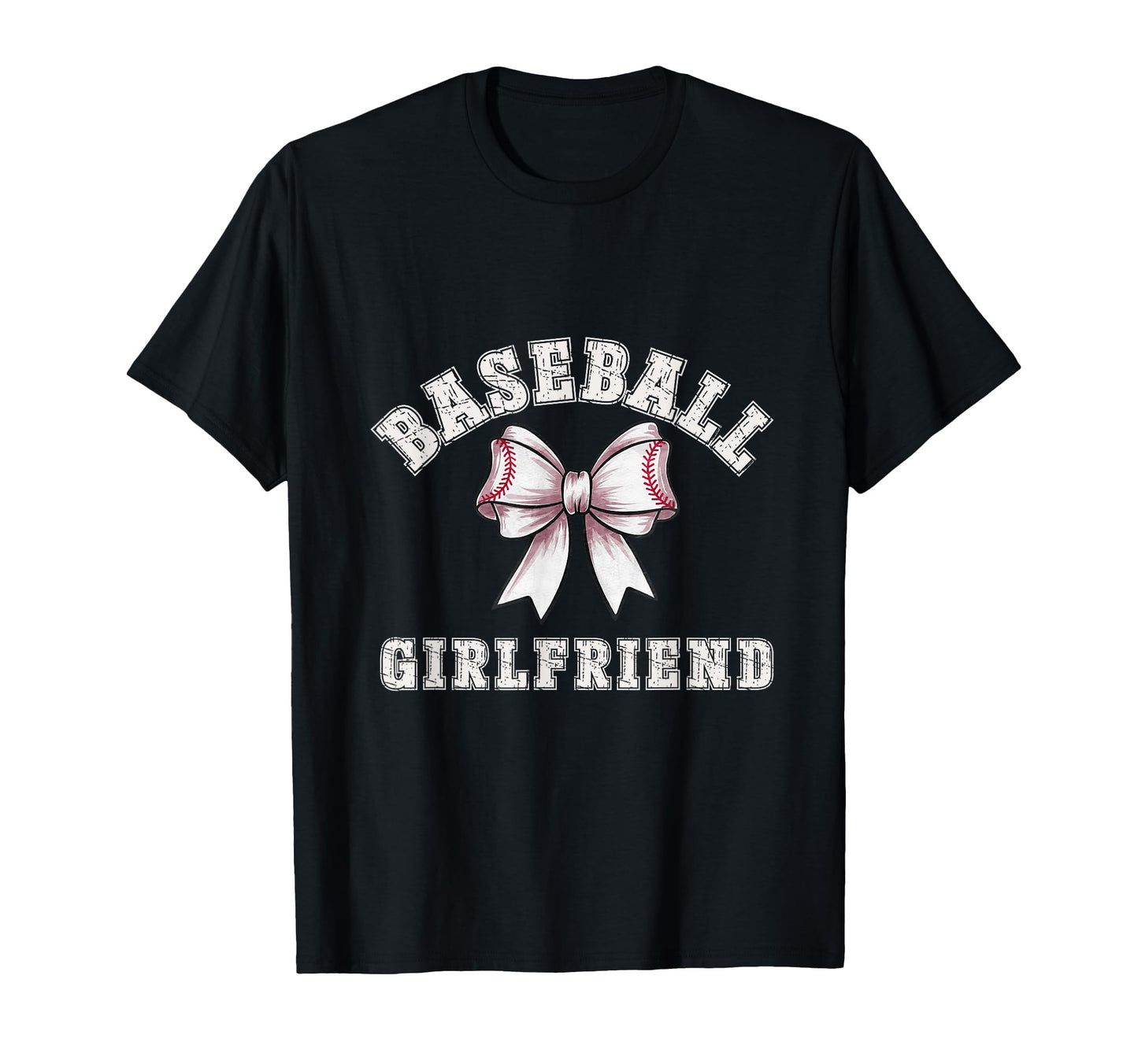 Coquette Baseball Girlfriend Bow Game T-Shirt - Trendy Graphic for Adults - T-Shirt, Sweatshirt, Hoodie